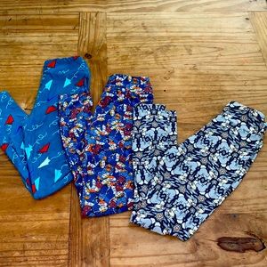 Lot of lularoe tween leggings